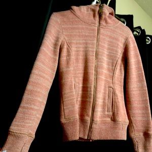 Bench full zip Wool hooded sweater